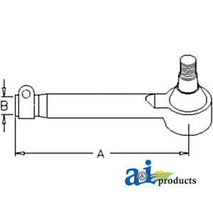 UJD00823    Tie Rod---Replaces AL119379